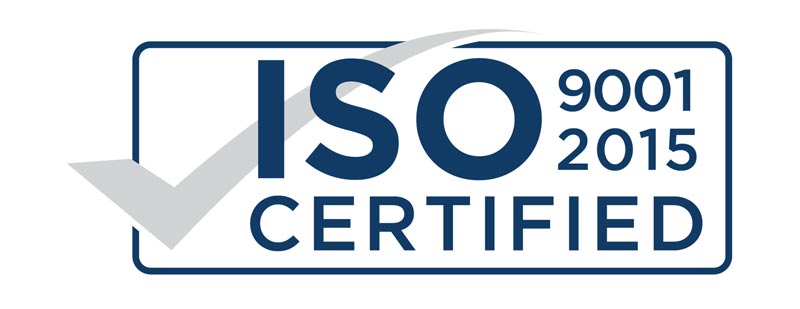 Iso 9001/2015 zertifiziert