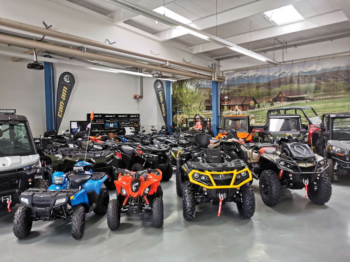 Neuquad und Gebrauchtquads beim Quadcenter Oberberg