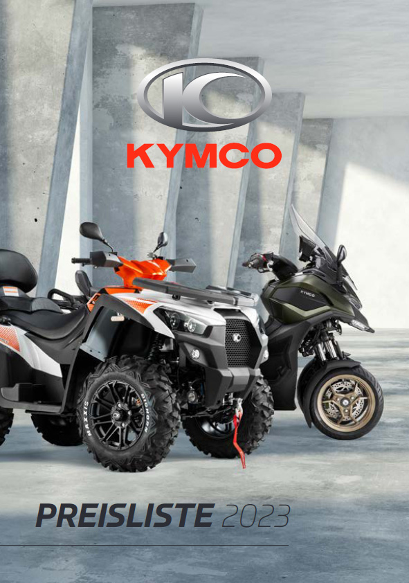 KYMCO Preisliste 2023